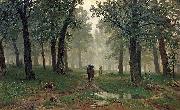 Ivan Shishkin Rain in an Oak Forest oil